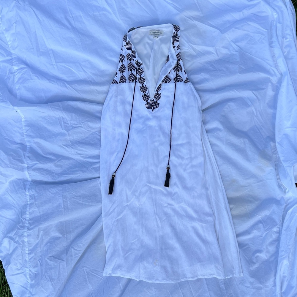 White Mini dress